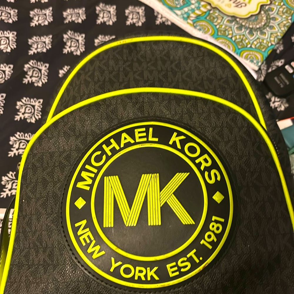 Michael Kors backpack purse.